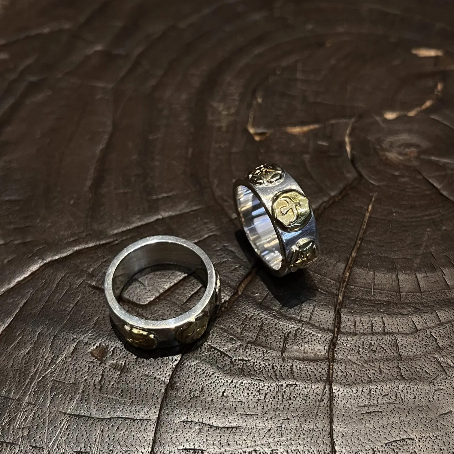 GORO'S 高橋吾郎 平打ち三花飛鳥リング シルバー - 画像 (9)