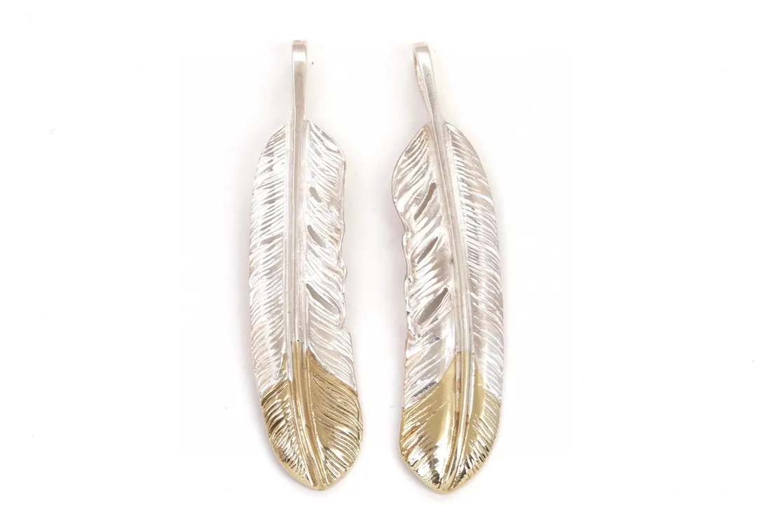 高橋羽毛シルバーフェザーピアス - 画像 (5)