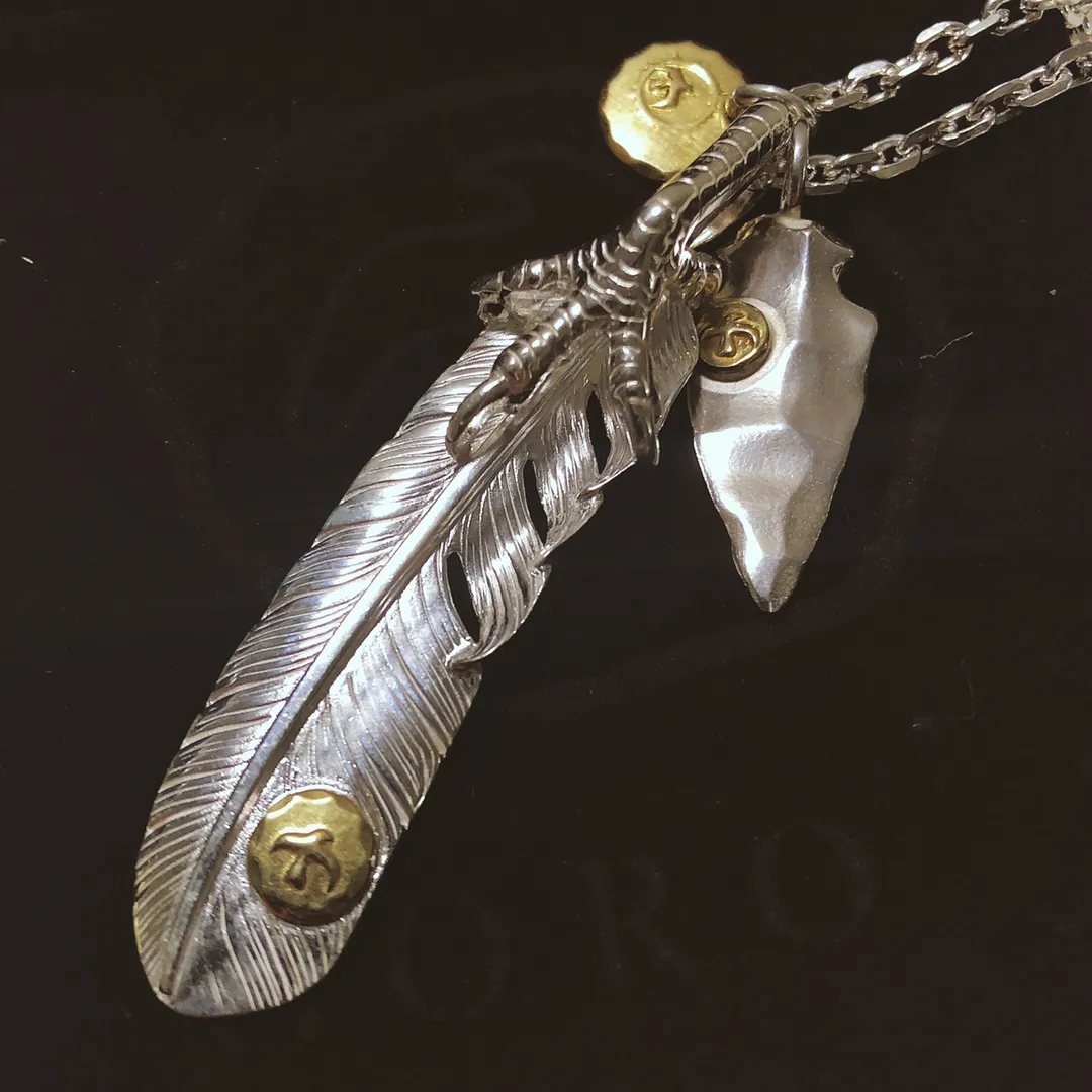 Goro's高橋吾郎 シルバー羽根ネックレス - 画像 (4)