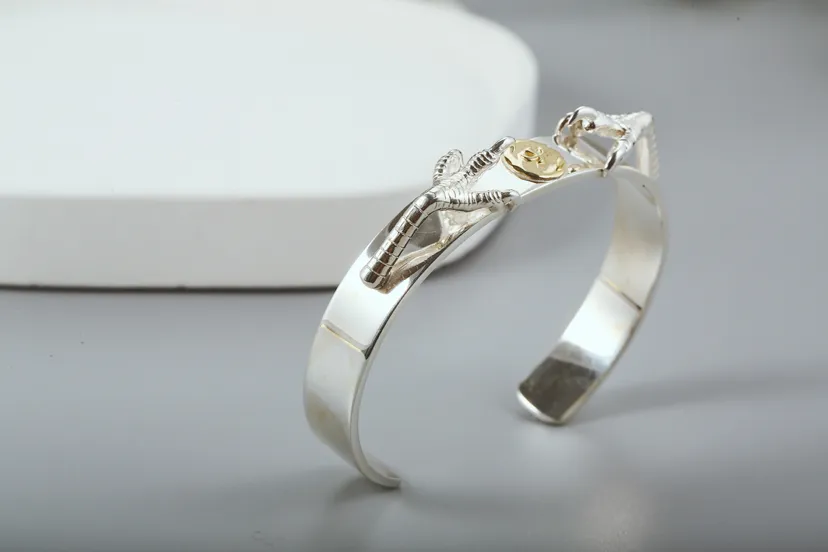 高橋goro’s シルバーイーグルブレスレットゴールド - 画像 (3)