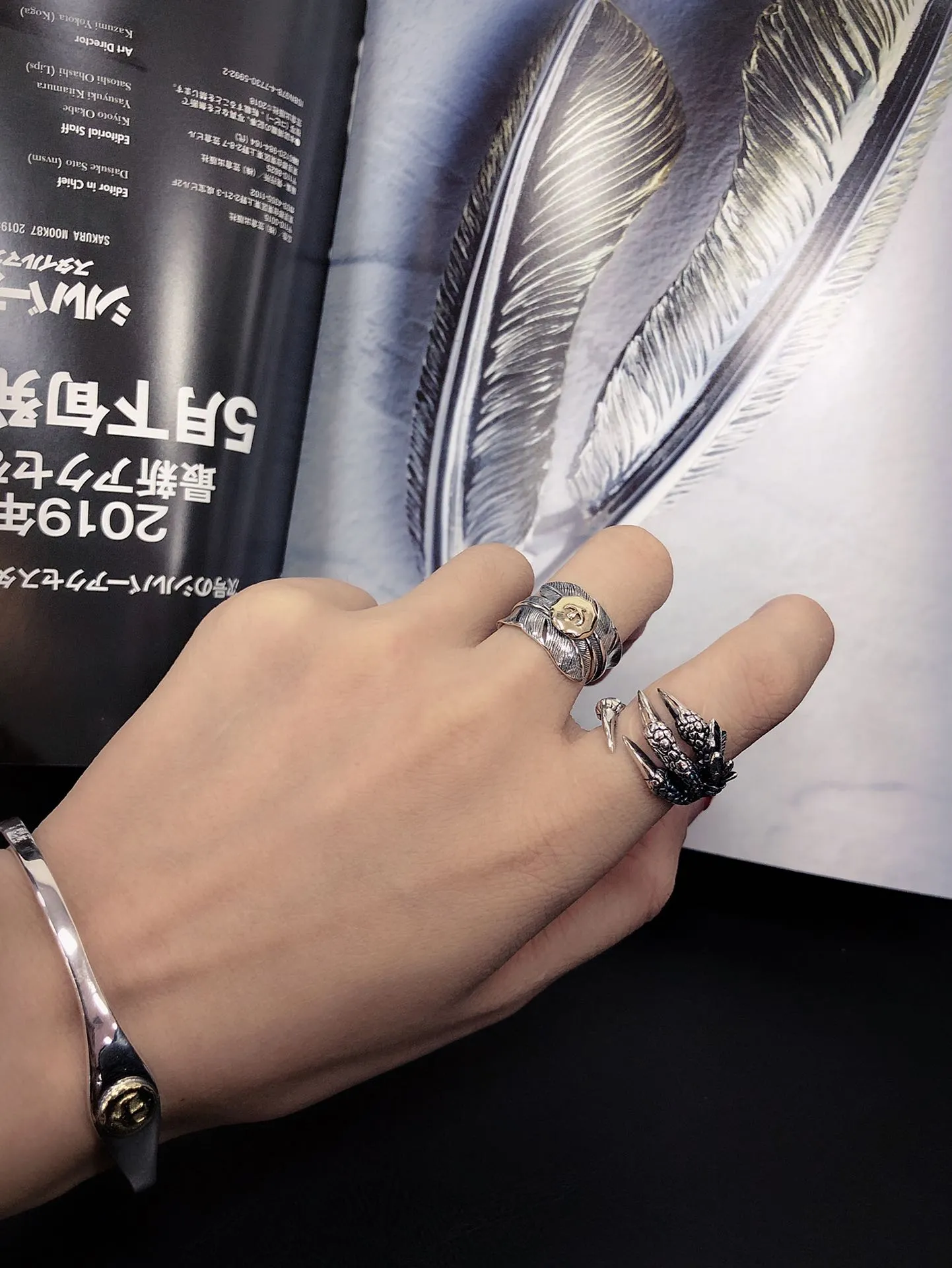 GORO'S 高橋吾郎 純銀 シルバー リング - 画像 (8)