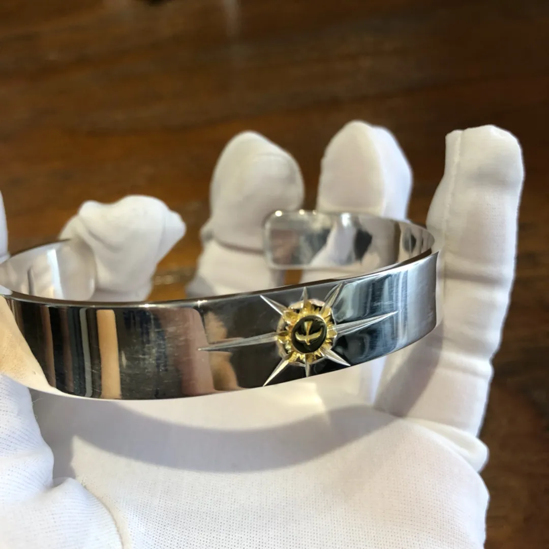 高橋goro’s ゴールド飛鳥印台手錠 シルバー - 画像 (4)