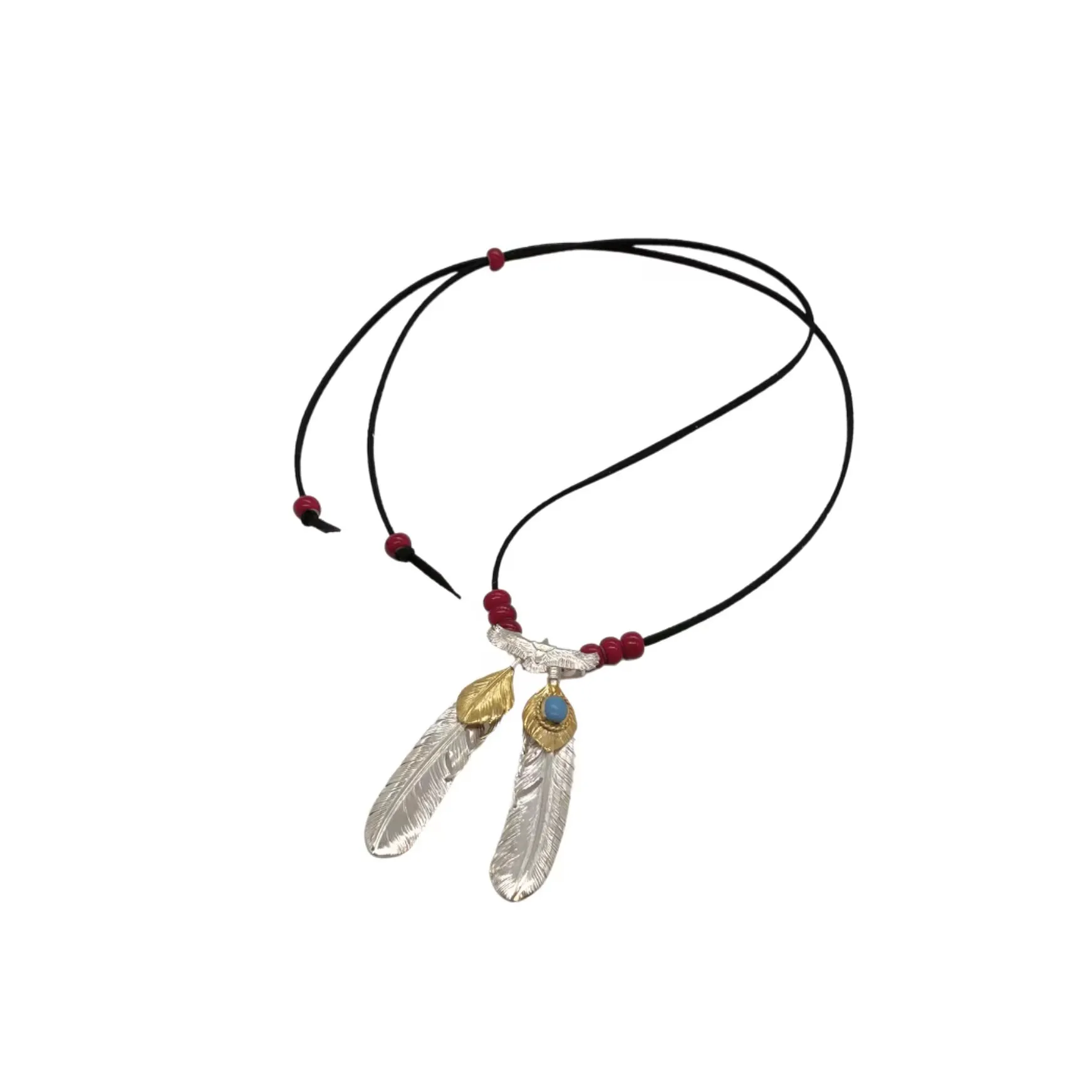 高橋吾郎 ターコイズイーグルネックレス シルバー - 画像 (5)