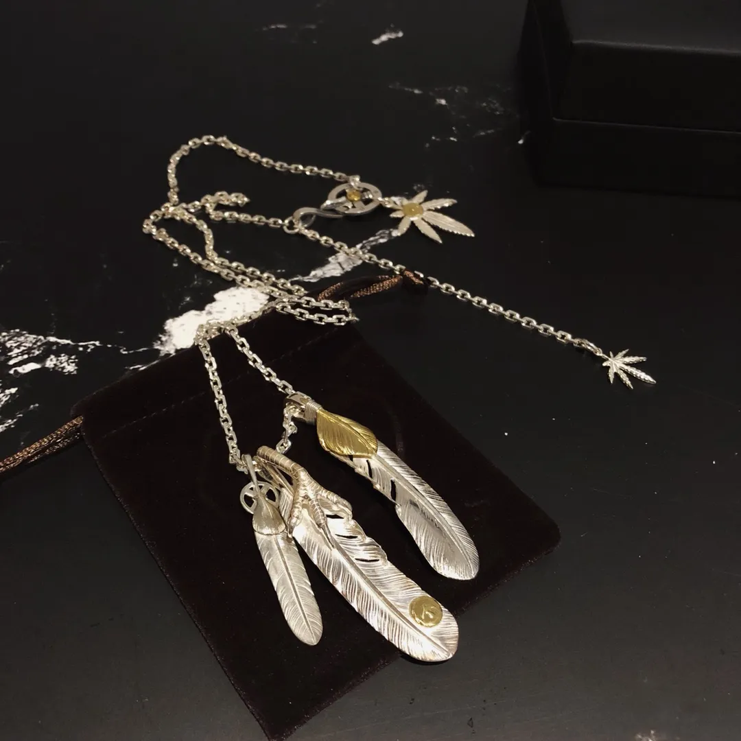 高橋Goro's シルバー 羽根付きネックレス - 画像 (8)