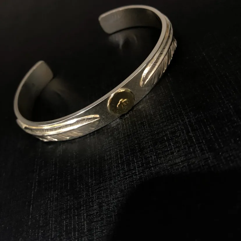 高橋goro’s シルバー羽根点鷹ブレスレット - 画像 (7)