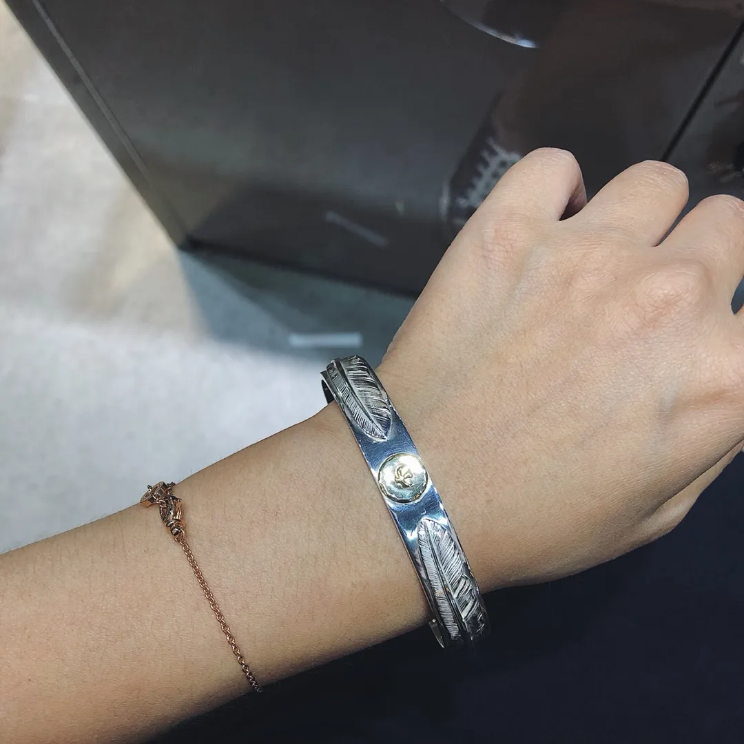 高橋goro’s シルバー羽根点鷹ブレスレット - 画像 (10)