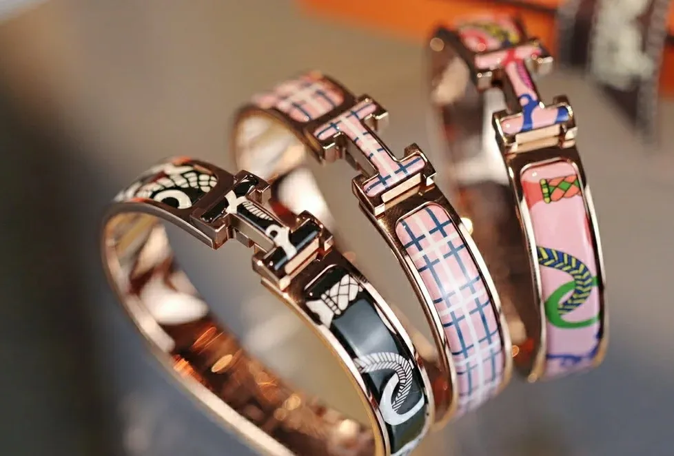 HERMES Hバングル クリック柄 カラフルバージョン - 画像 (3)