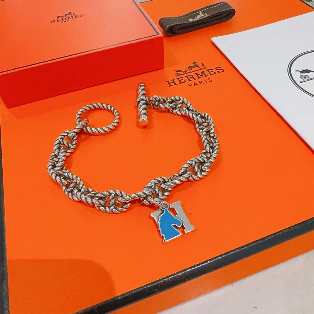 エルメス プラチナカラー 新作太版ブレスレット - 画像 (5)