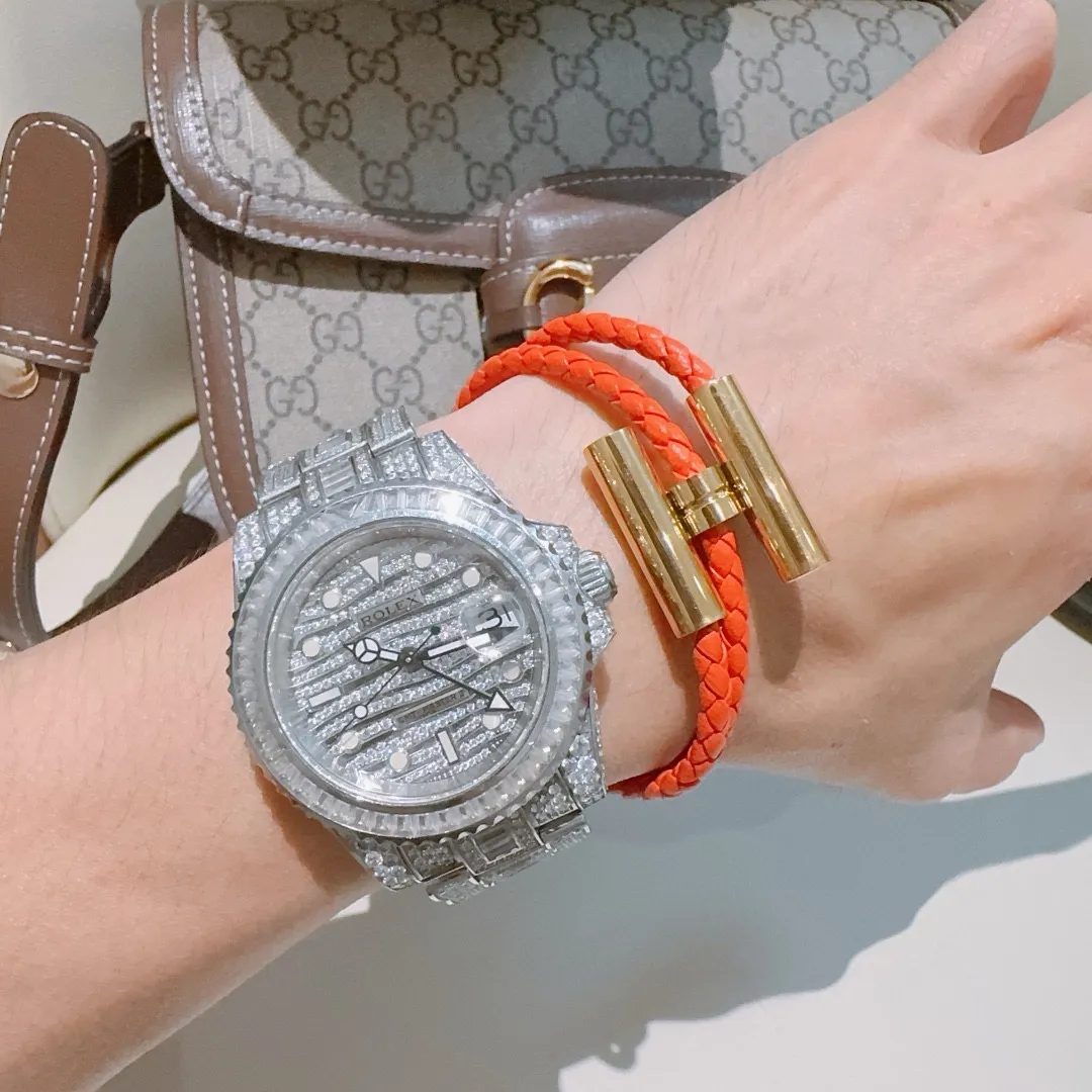 エルメス オレンジ編み手 rope ゴールドバージョン - 画像 (7)