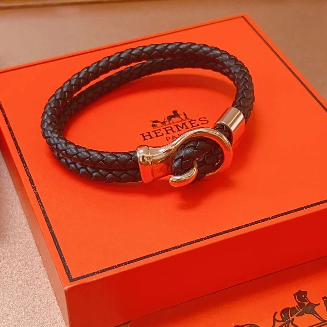 エルメス ブラック クラシック手縄手錠 - 画像 (3)