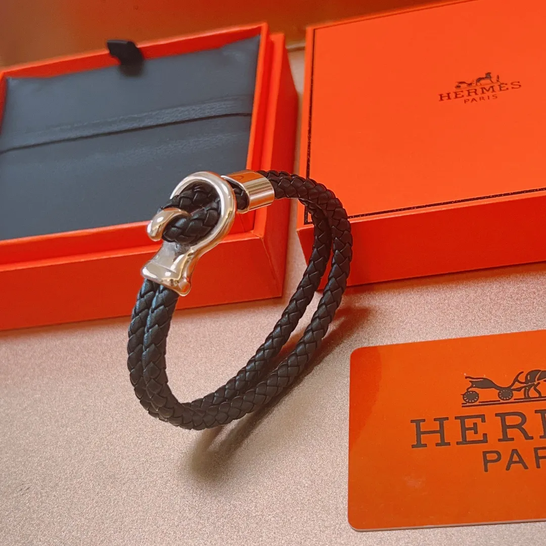 エルメス ブラック クラシック手縄手錠 - 画像 (8)