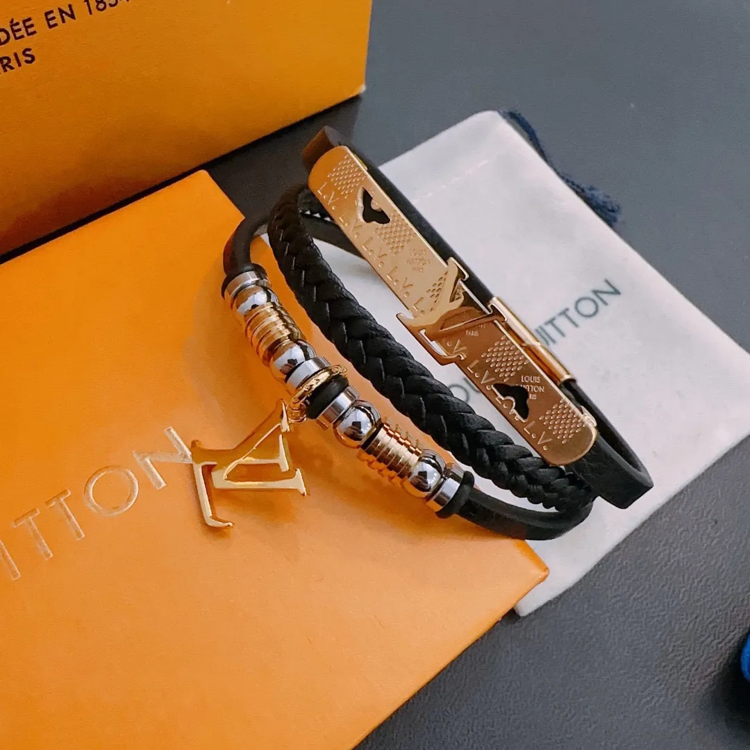 Louis Vuitton ブルー レザーブレスレット - 画像 (6)