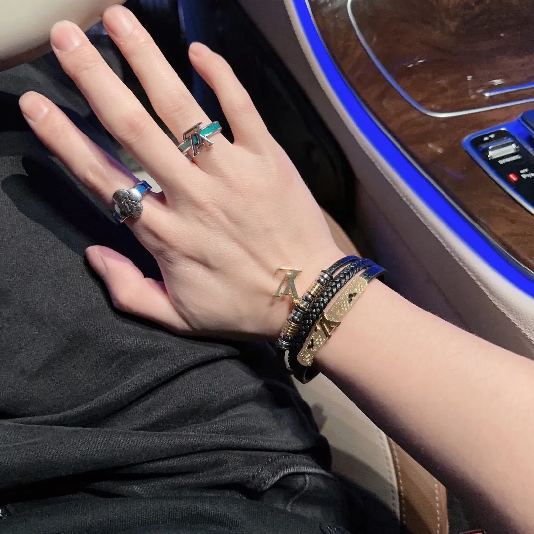 Louis Vuitton ブルー レザーブレスレット - 画像 (10)