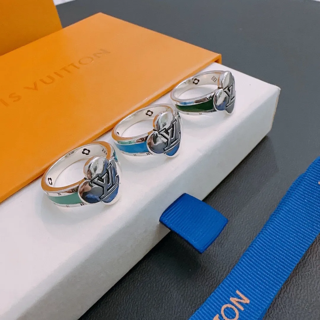 Louis Vuitton シルバー リング 復古デザイン - 画像 (5)