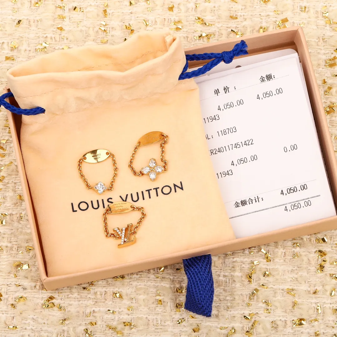 LOUIS VUITTON オレンジ 三合一セットリング - 画像 (3)