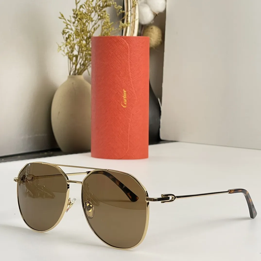 カルティエCT0364シルバーフロッグサングラス - 画像 (3)