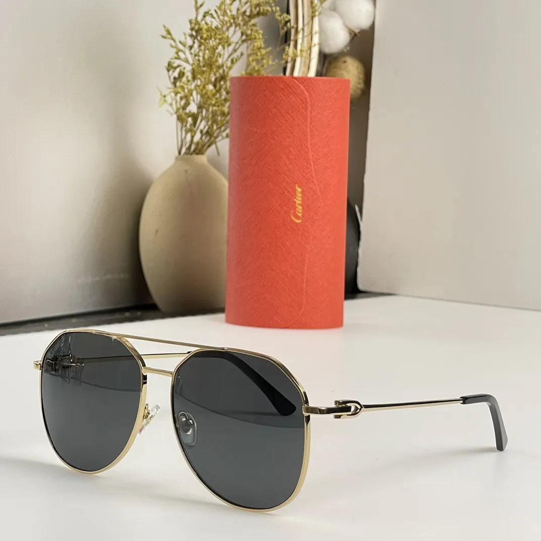 カルティエCT0364シルバーフロッグサングラス - 画像 (7)