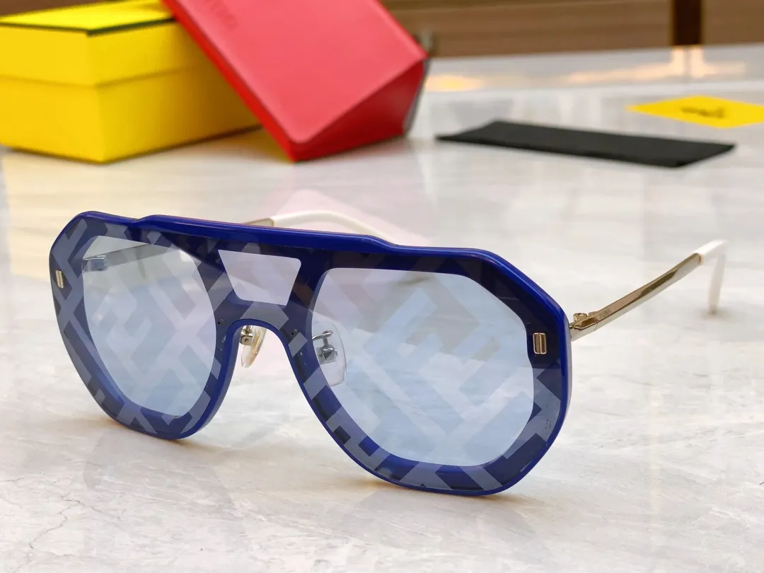 FENDI 新しいサングラス FOL514 ブラックレッドデザイン - 画像 (7)