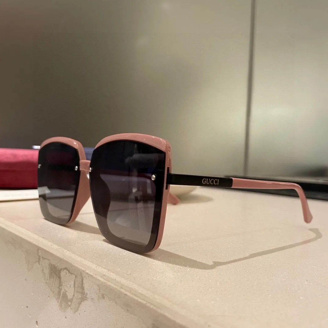 Gucciピンク偏光サングラス新款小香スタイル - 画像 (7)