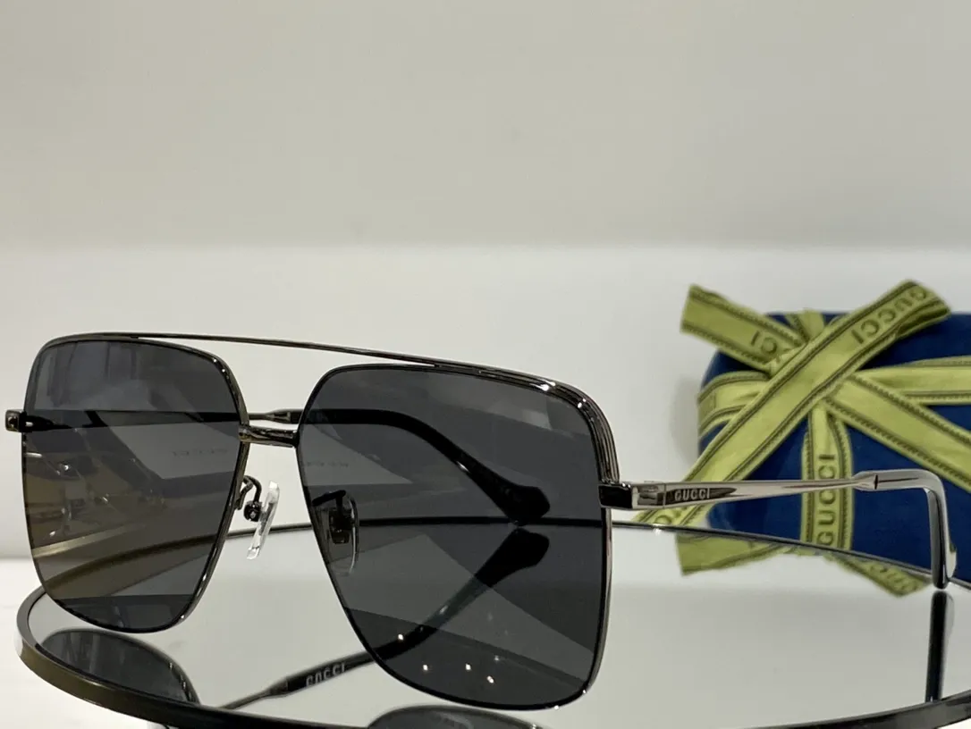 グッチGG1099SAシルバースクエアサングラス - 画像 (6)