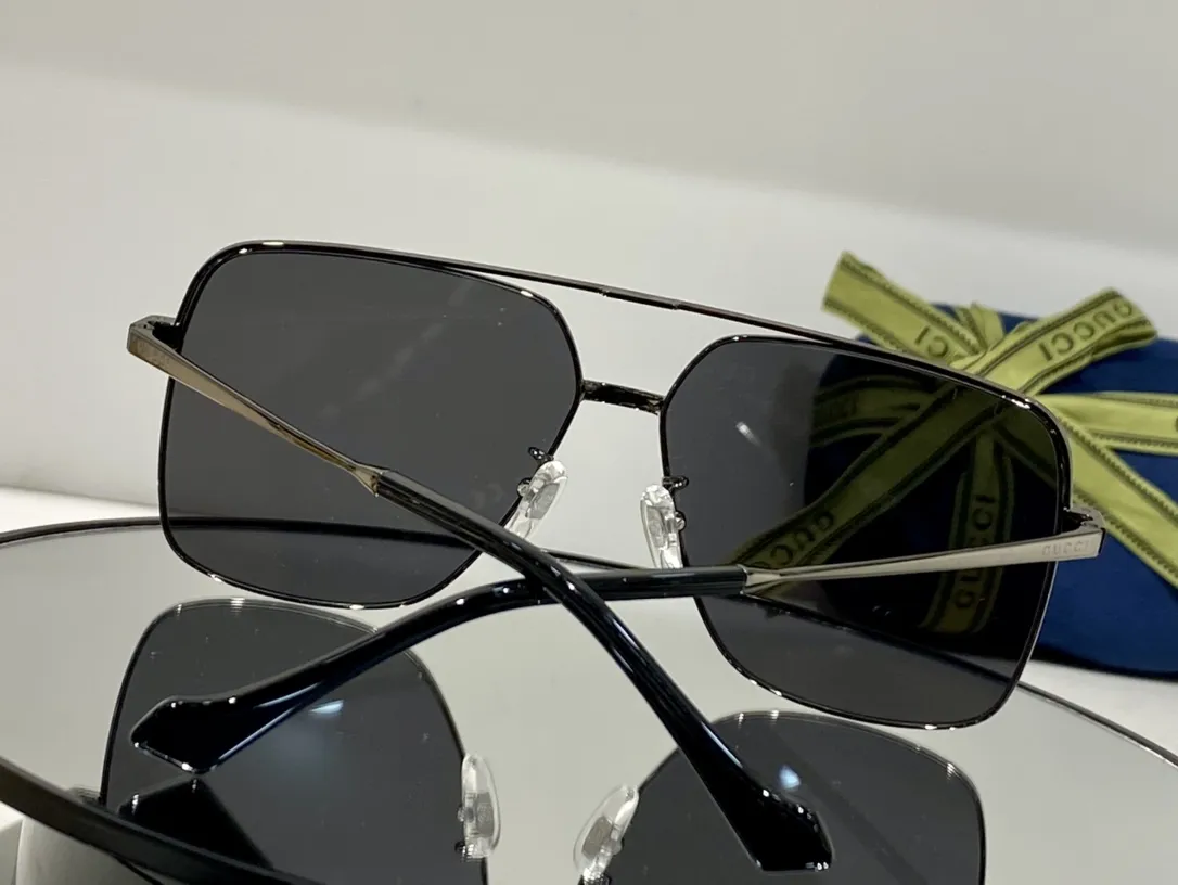 グッチGG1099SAシルバースクエアサングラス - 画像 (7)