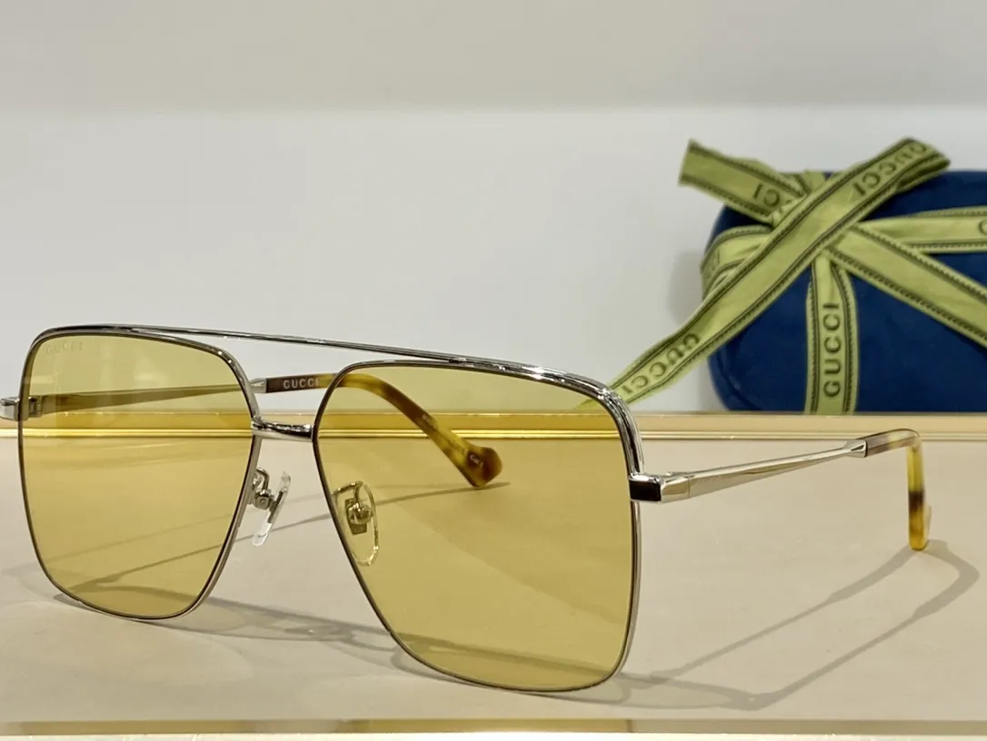 グッチGG1099SAゴールドメタルスポーツサングラス - 画像 (3)