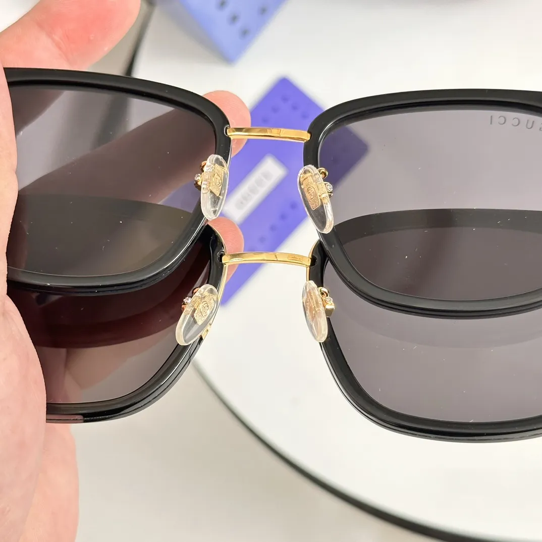 GUCCI ブラックグリーン サングラス GG0563S - 画像 (5)