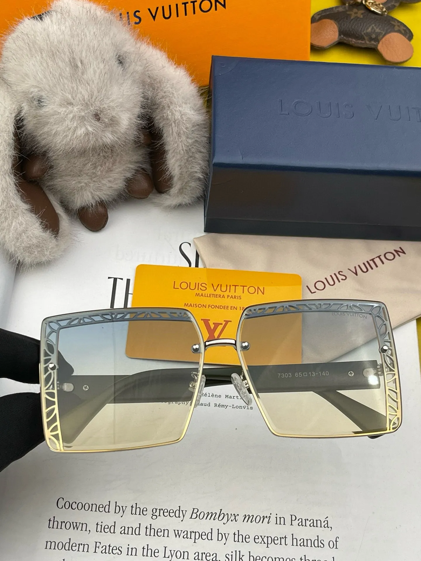 LOUIS VUITTON ニュアンスイエロー大框サングラス - 画像 (7)