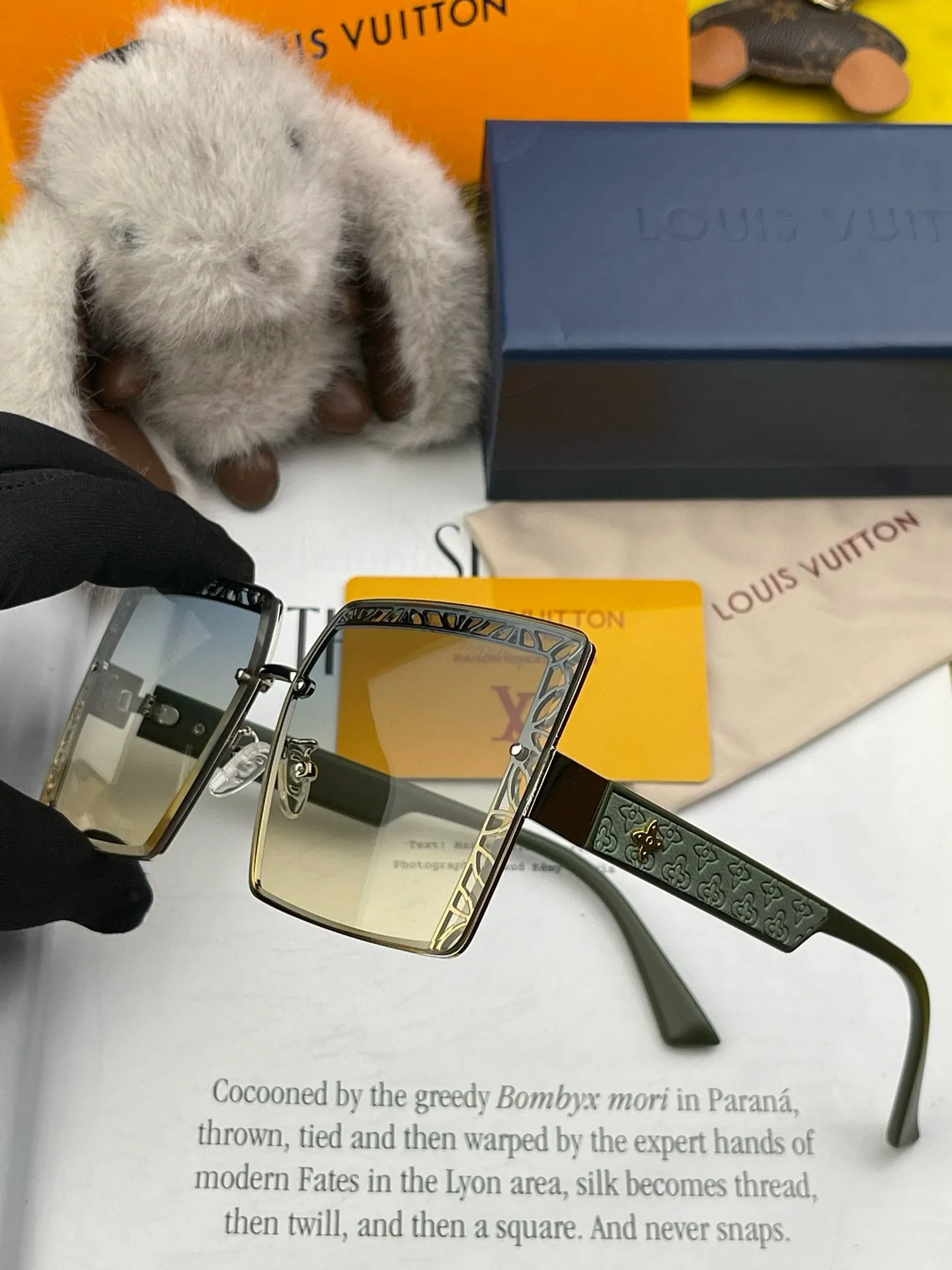 LOUIS VUITTON ニュアンスイエロー大框サングラス - 画像 (10)