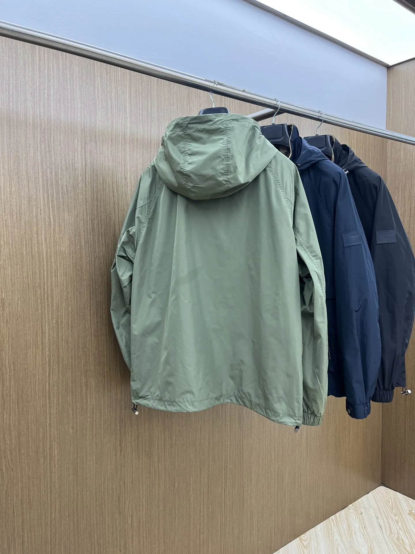 バーバリー グリーン 連帽ジャケット - 画像 (10)