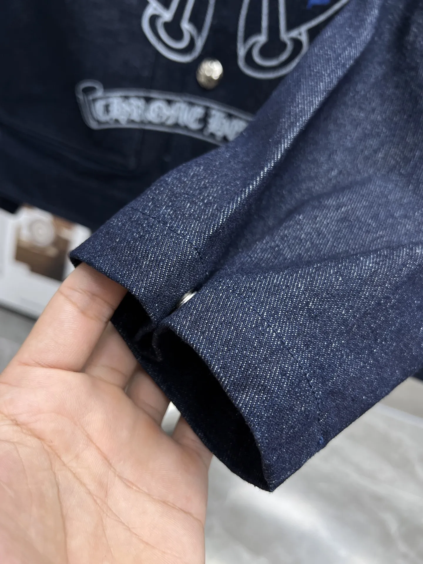 Chrome Hearts ブルー デニムジャケット - 画像 (13)