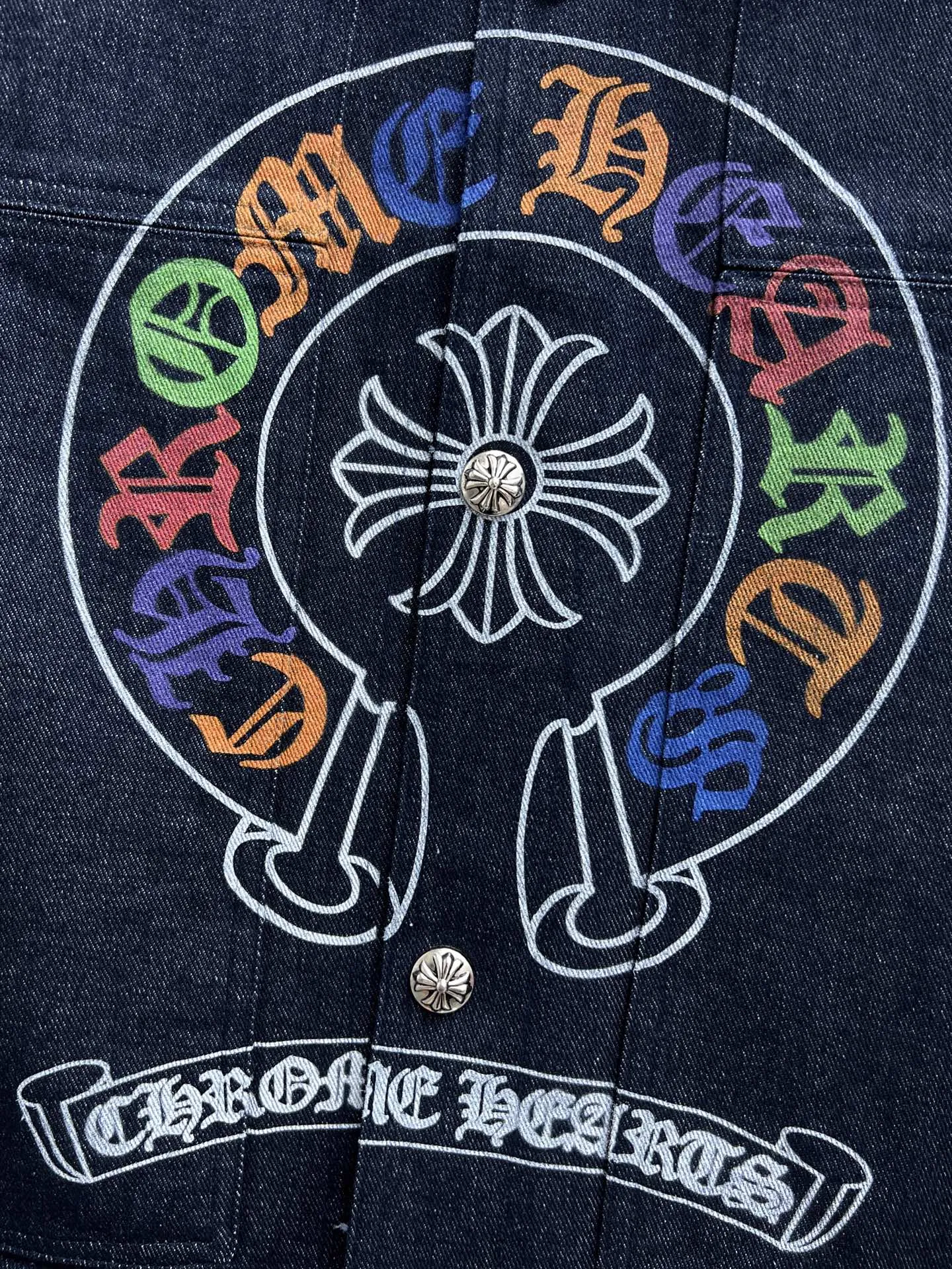 Chrome Hearts ブルー デニムジャケット - 画像 (9)