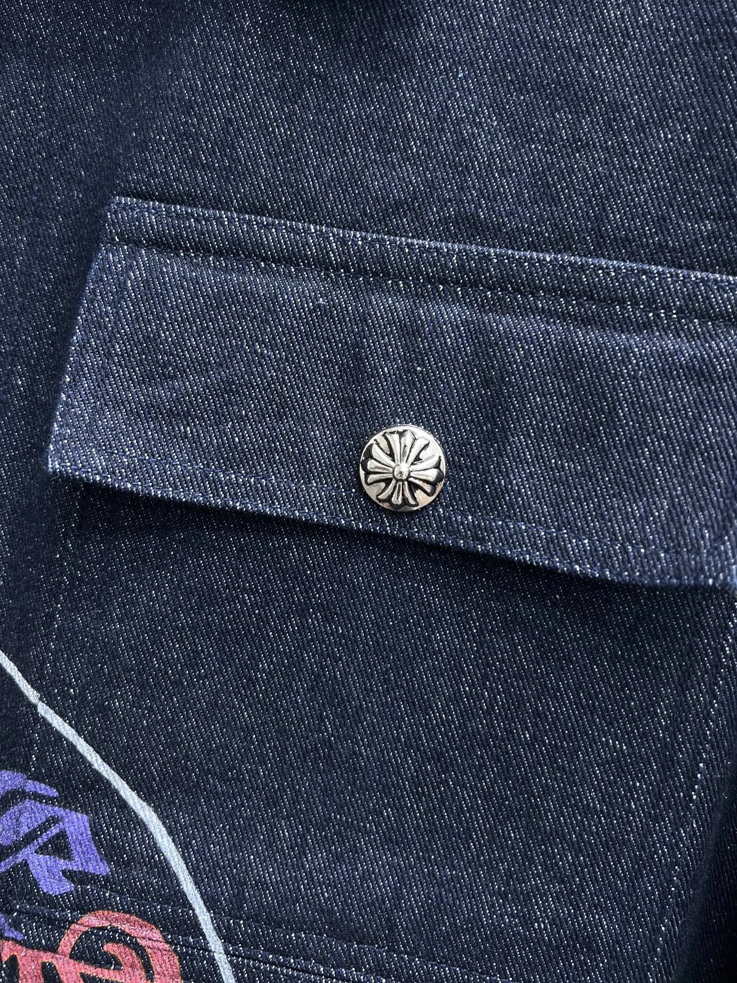 Chrome Hearts ブルー デニムジャケット - 画像 (10)
