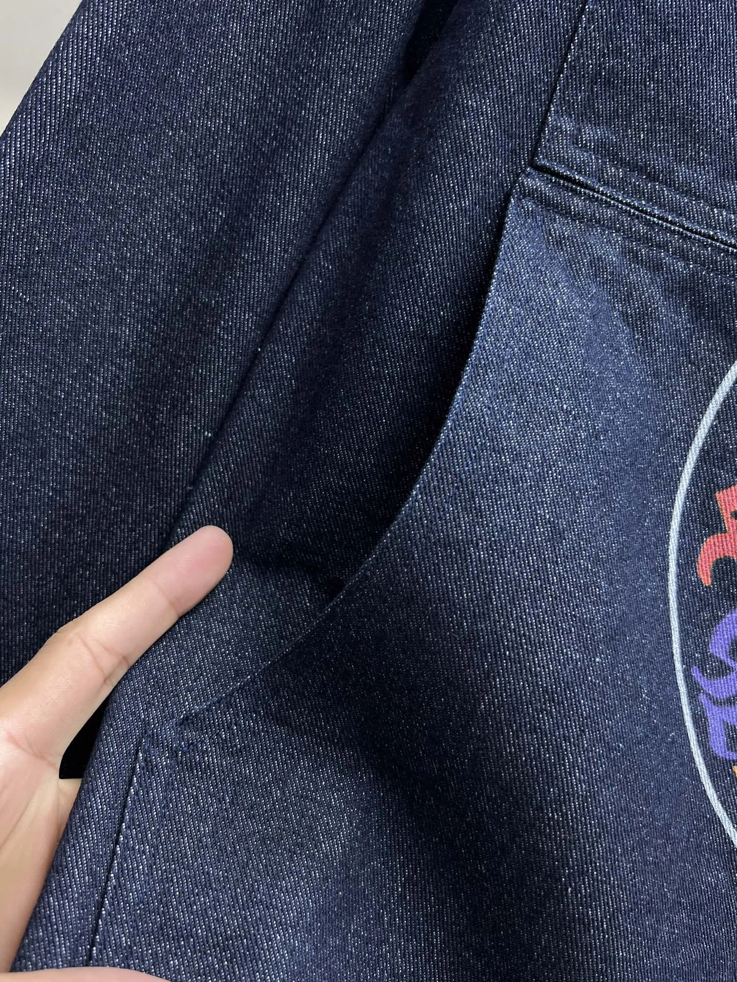 Chrome Hearts ブルー デニムジャケット - 画像 (11)