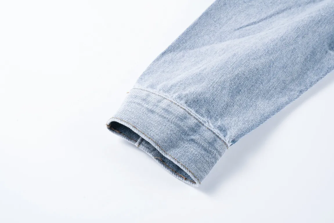 Chrome Hearts ブルー デニムジャケット 1584# - 画像 (4)