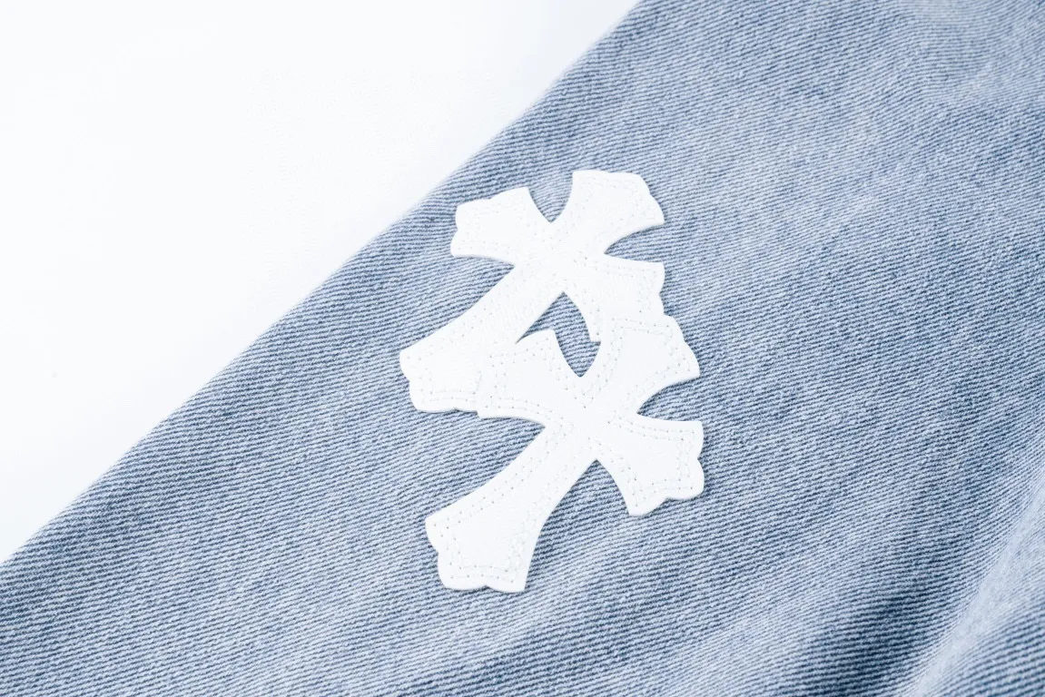 Chrome Hearts ブルー デニムジャケット 1584# - 画像 (6)