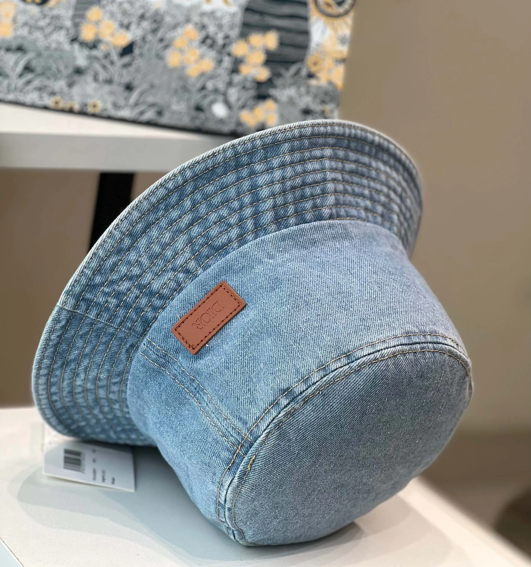 DIOR 2024春夏ブルーデニムバケットハット - 画像 (3)
