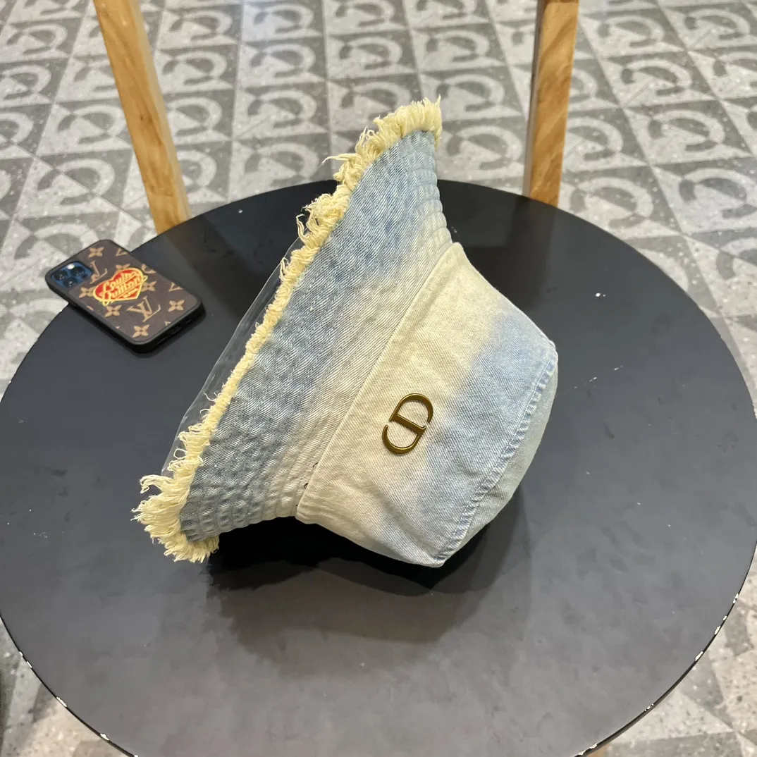 DIORディオールブルーグラデーションフィッシャーマンハット - 画像 (4)