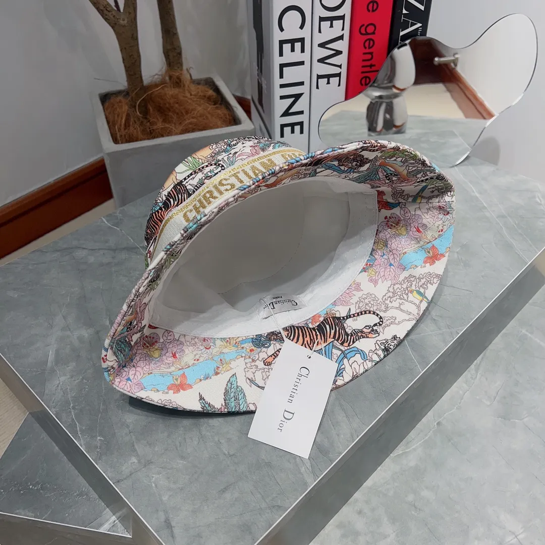 CHRISTIAN DIOR カラフル柄フィッシャーマンハット - 画像 (9)