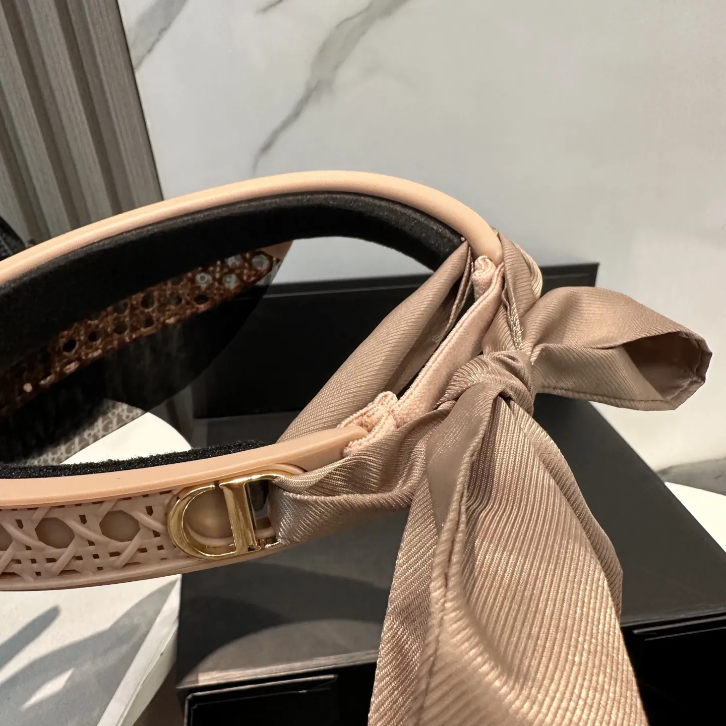 天明眼鏡 X DIOR ビーチスタイルベージュ帽子 - 画像 (7)