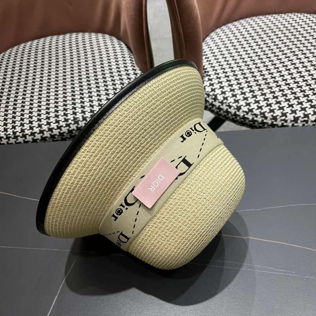 DIOR 2025新款ベージュ草帽子 - 画像 (11)