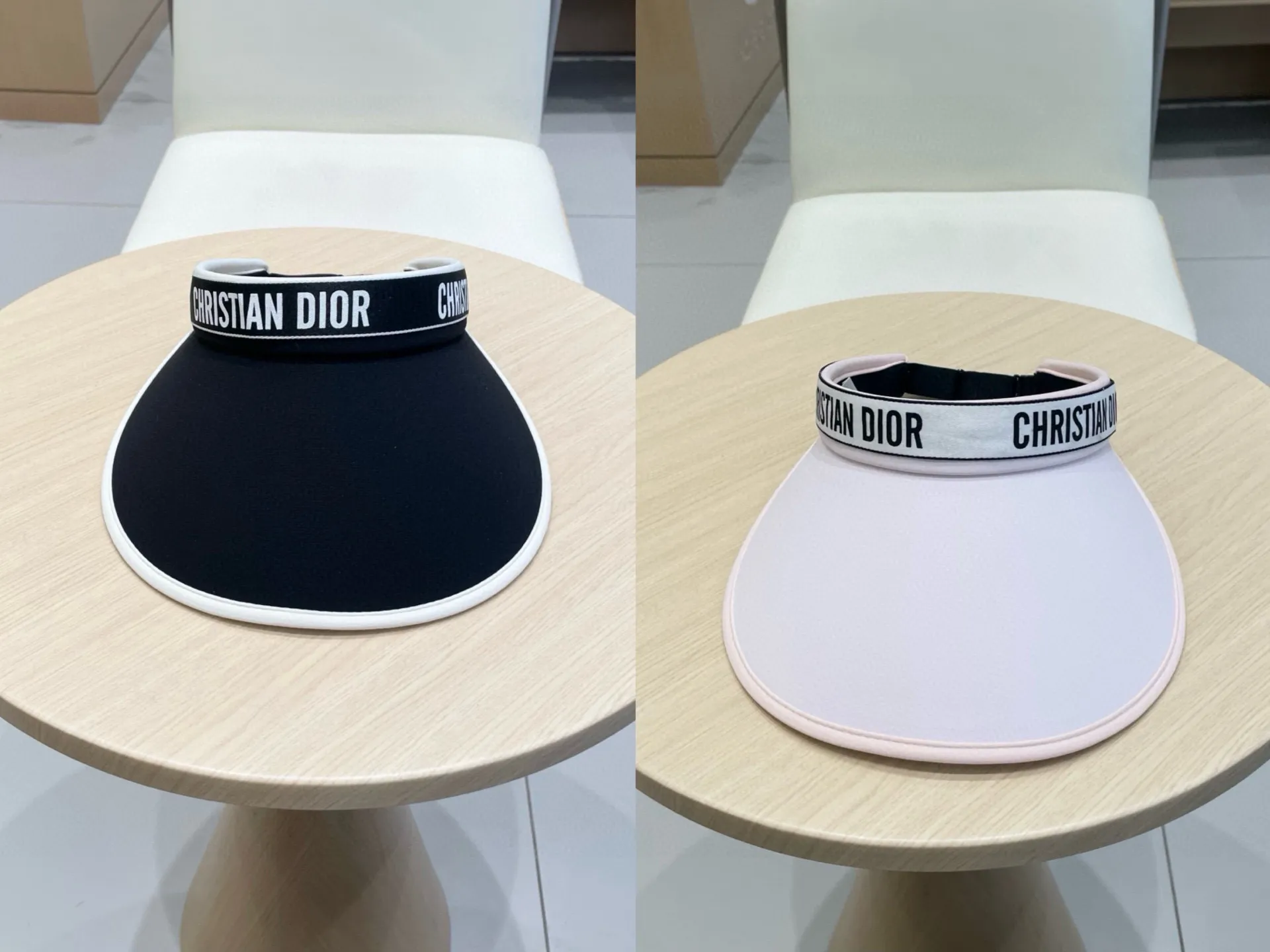 CHRISTIAN DIOR 2025新しい黒の大きなつばのサンハット - 画像 (6)