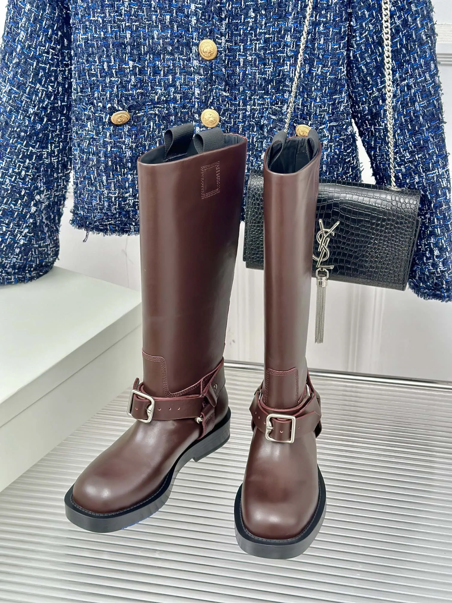 Burberry ブラウンブーツ新作高品質なモデル - 画像 (3)