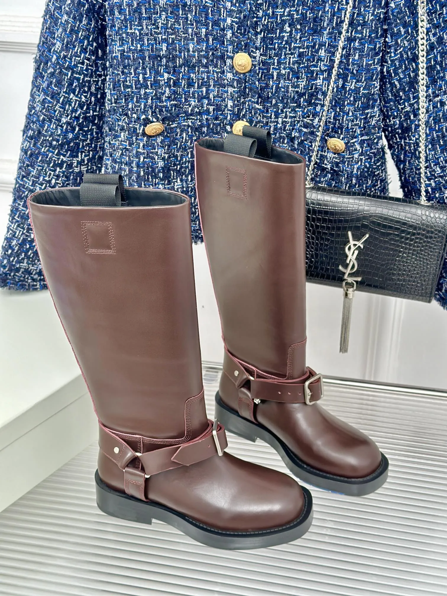 Burberry ブラウンブーツ新作高品質なモデル - 画像 (4)