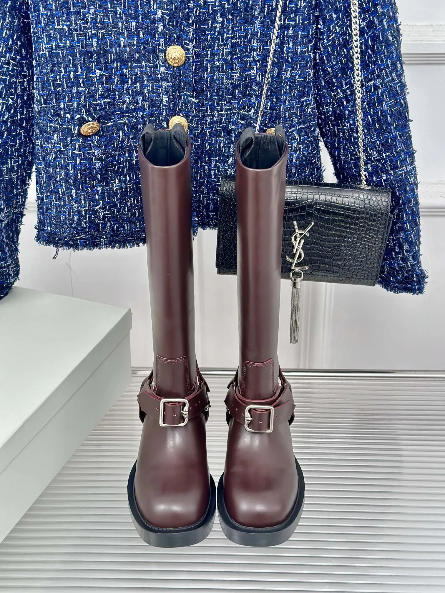 Burberry ブラウンブーツ新作高品質なモデル - 画像 (5)