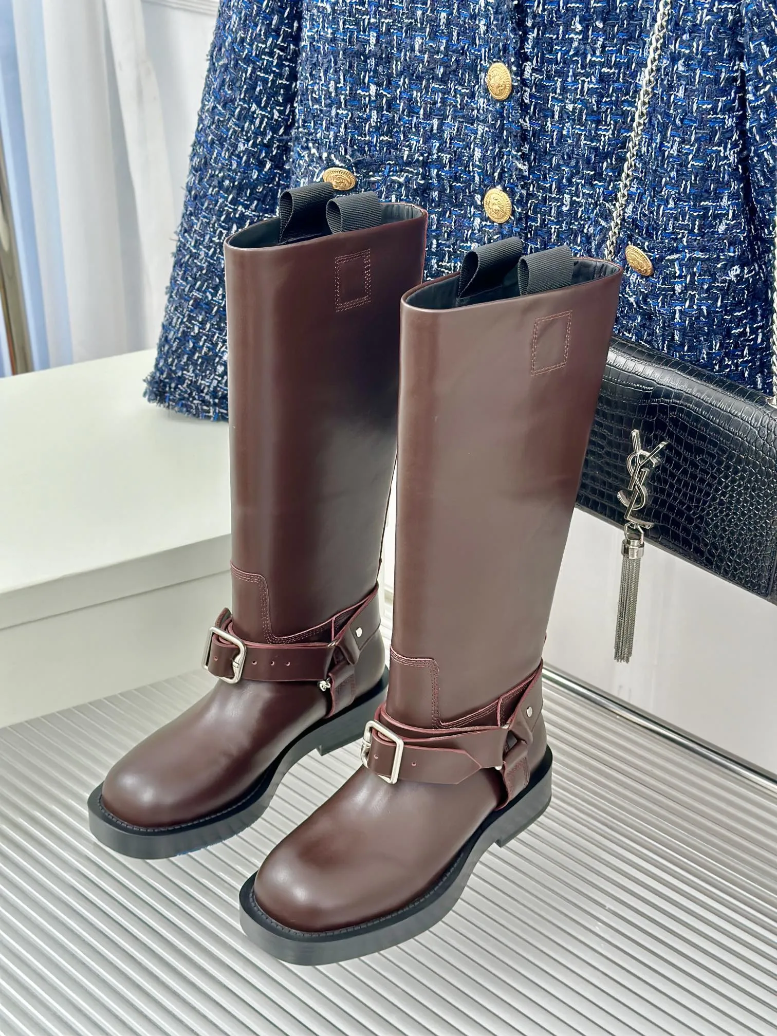 Burberry ブラウンブーツ新作高品質なモデル - 画像 (7)