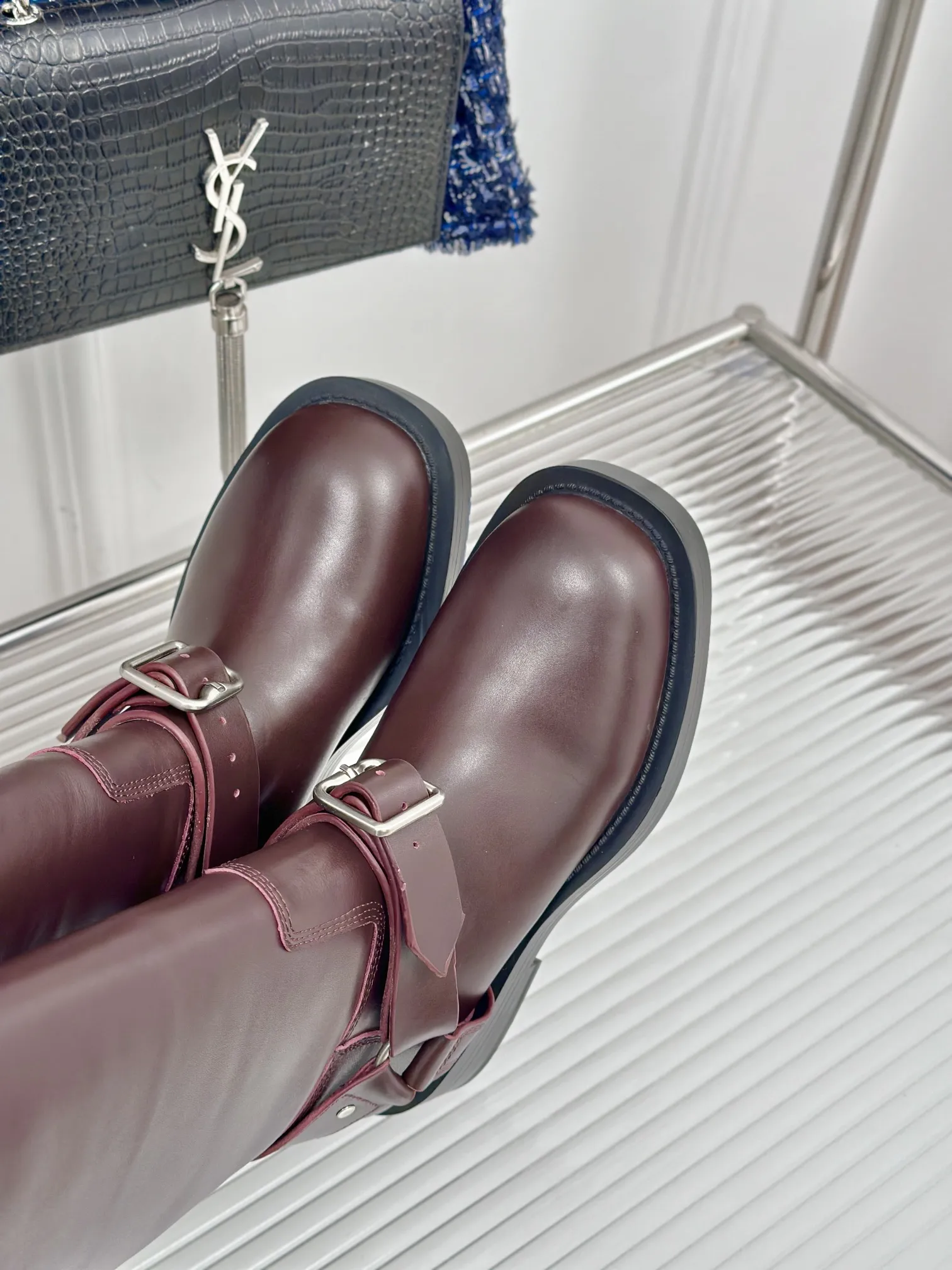 Burberry ブラウンブーツ新作高品質なモデル - 画像 (8)