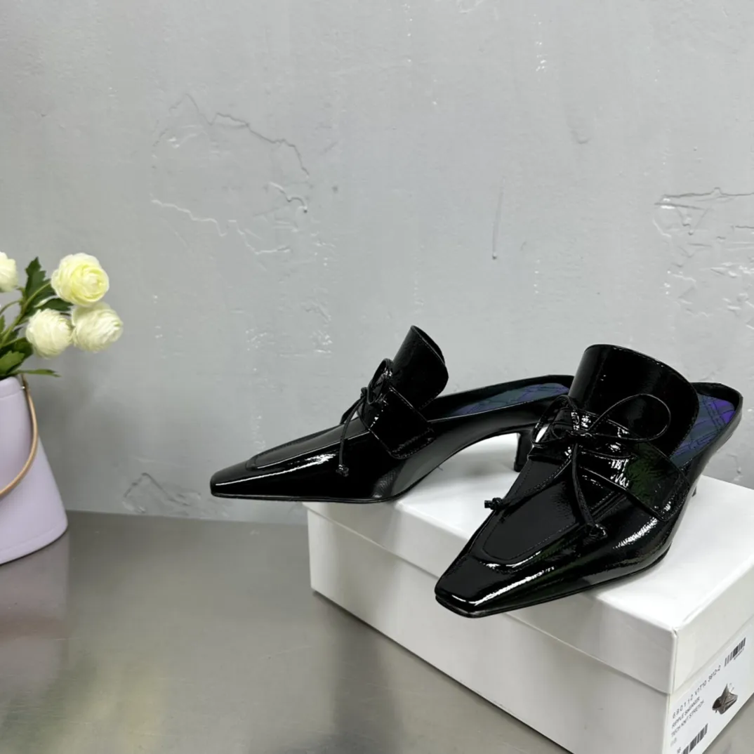 Burberry ブラックリボンスリッパ新作高品質モデル - 画像 (3)