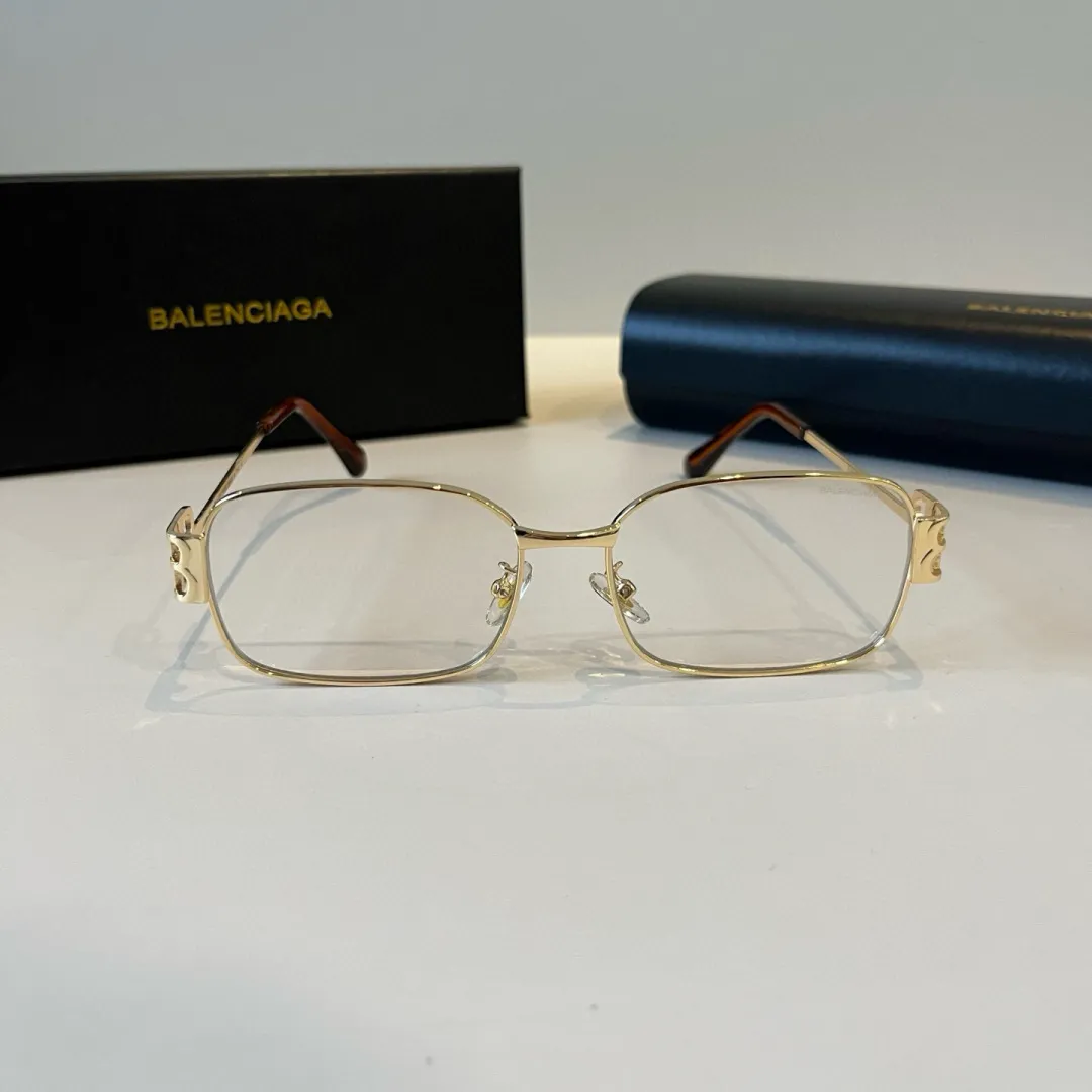 BALENCIAGA新作黒スクエアフレームサングラス - 画像 (3)