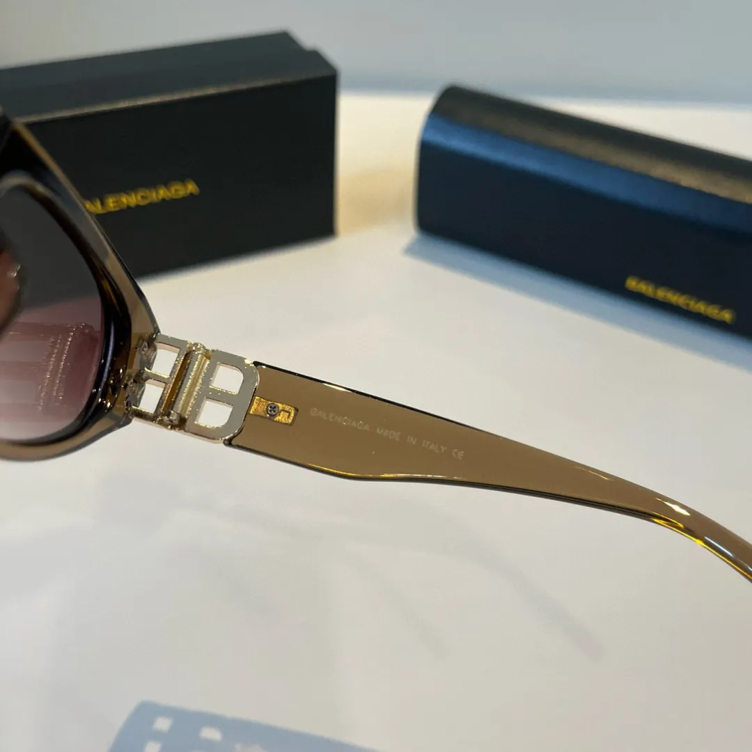 BALENCIAGA新作黒サングラスファッションモデル - 画像 (5)
